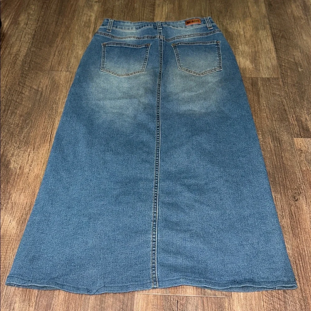 Be-Girl Denim Long Skirt XS - Picture 7 of 7